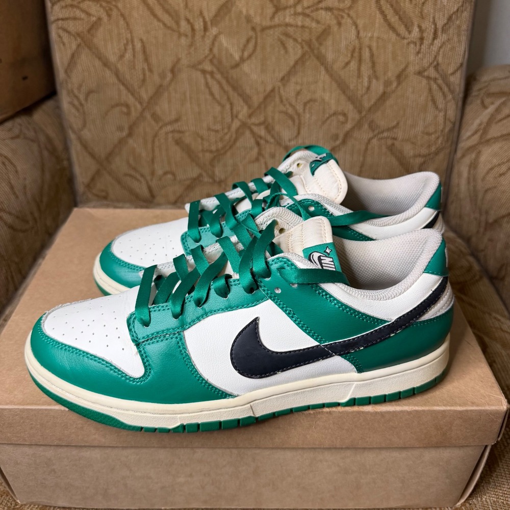 Nike Dunk Low SE Lottery Pack‎ Malachite DR9654-100 Men's Size 9.5 No Box